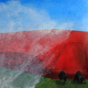 16.buffalo escape, etallic cloud in pursuit